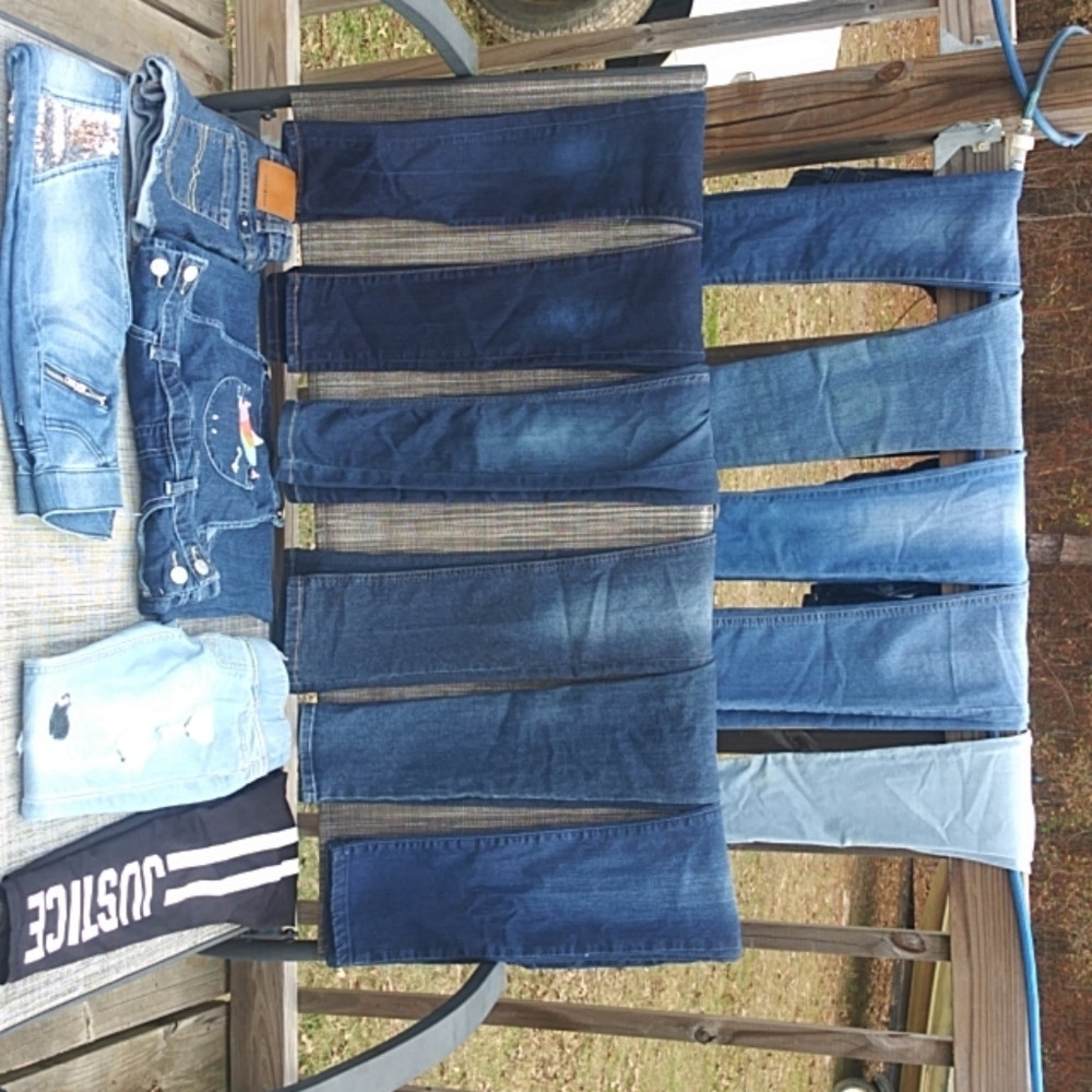 Girls Pants sz 8 Gap, Old Navy, YMI...